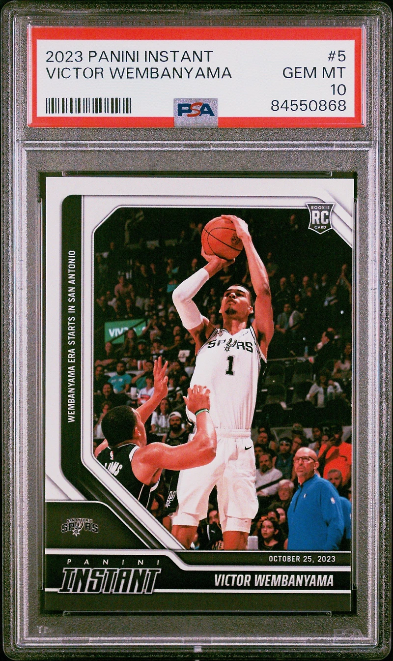 2023 Panini Instant Victor Wembanyama PSA