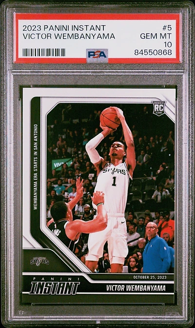 2023 Panini Instant Victor Wembanyama PSA
