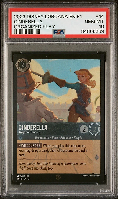 2023 Disney Lorcana En P1-promo 14 Cinderella