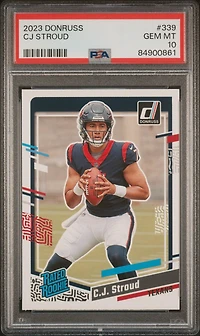 2023 Panini Donruss 339 Cj Stroud PSA