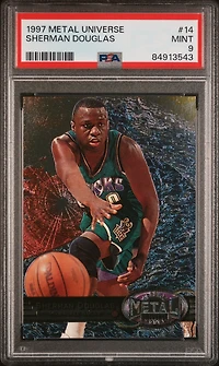 1997 Metal Universe 14 Sherman Douglas PSA 9