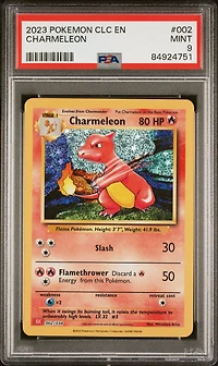 2023 Pokemon Clc-trading Card Game Classic Charizard & Ho-oh Ex Deck 002 Charmeleon PSA