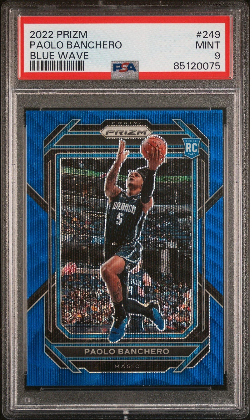 2022 Panini Prizm 249 Paolo Banchero Wave PSA