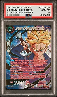 2023 Dragon Ball Super Card Game Series 23 Perfect Combination Bt23-015 Ss Trunks
