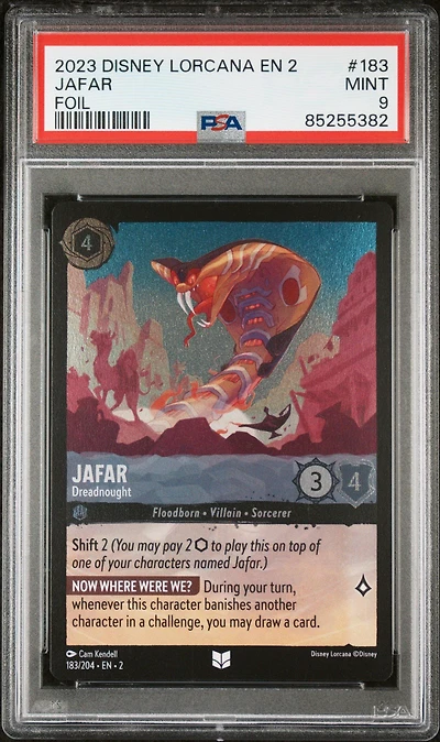 2023 Disney Lorcana En 2-rise Of The Floodborn 183 Jafar