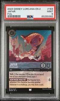 2023 Disney Lorcana En 2-rise Of The Floodborn 183 Jafar