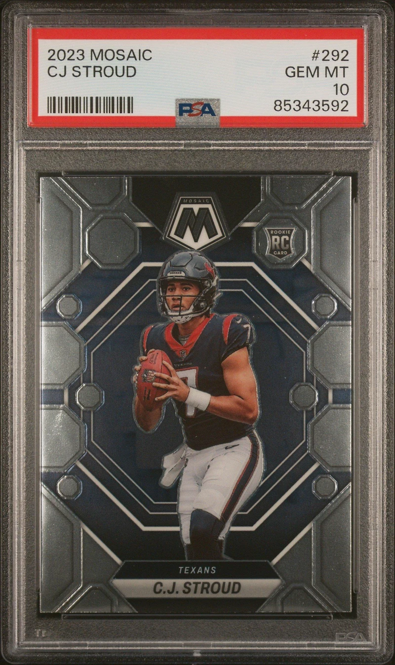 2023 Panini Mosaic 292 Cj Stroud PSA