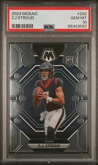 2023 Panini Mosaic 292 Cj Stroud PSA
