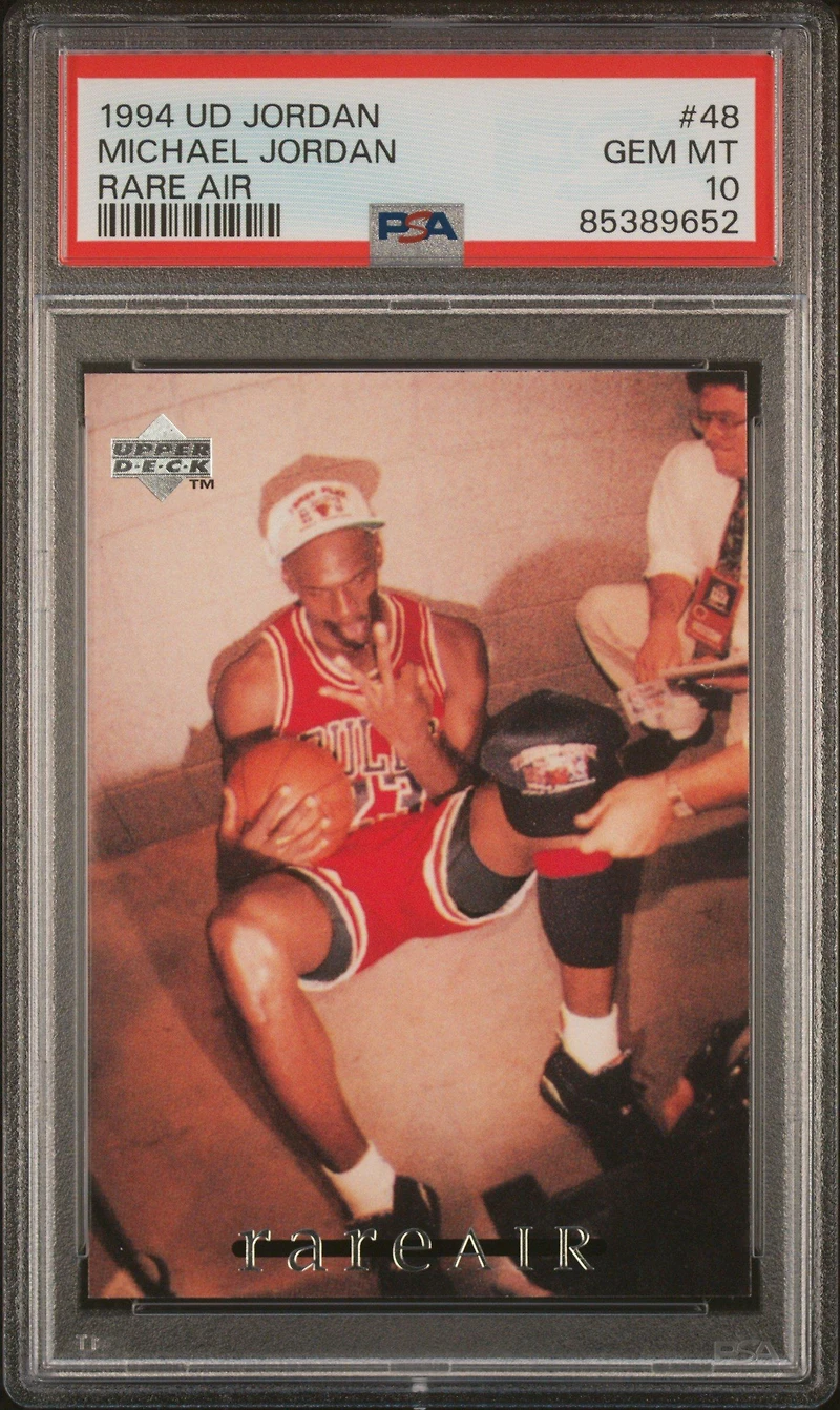 1994 Upper Deck Mj Rare Air 48 Michael Jordan PSA 10