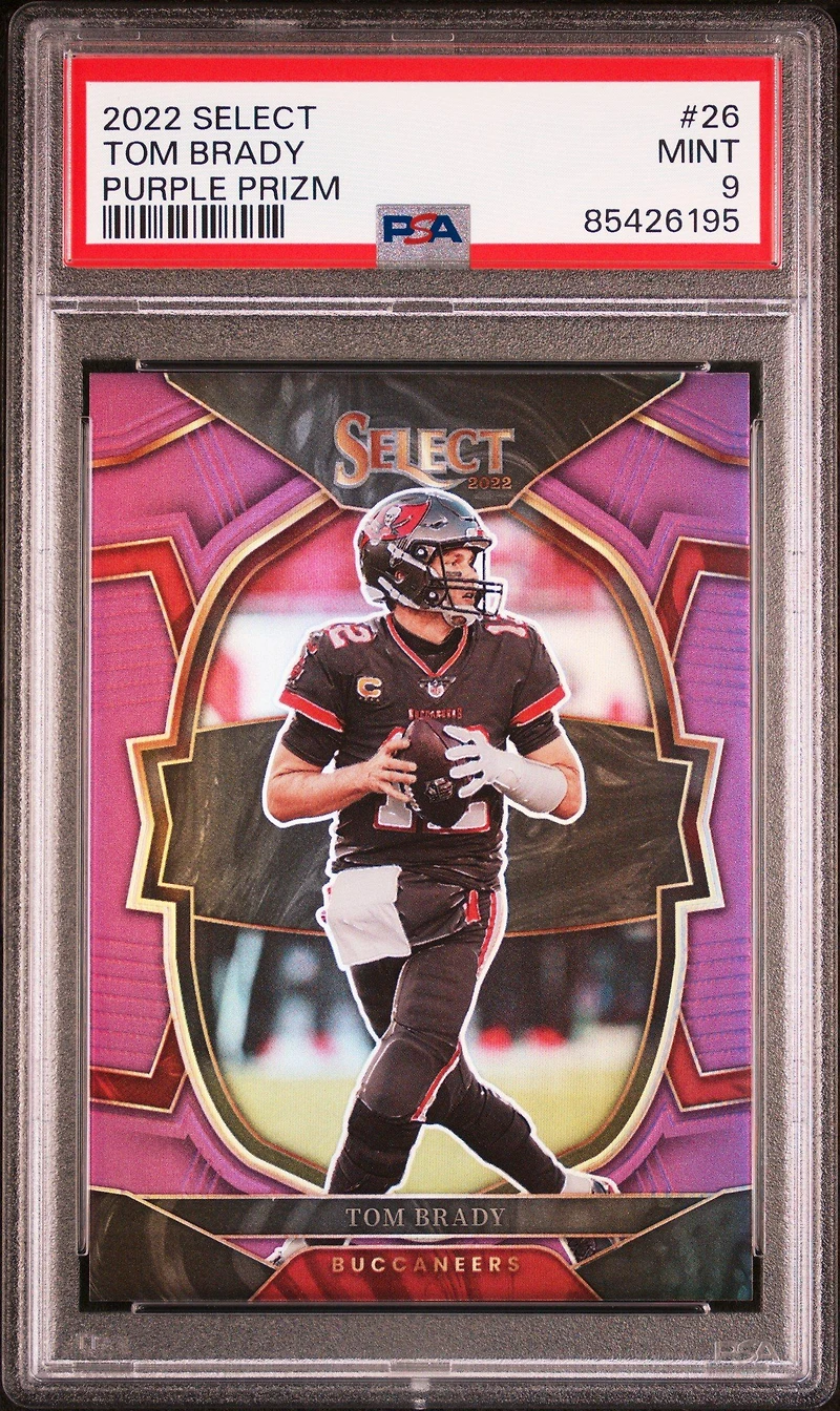 2022 Panini Select 26 Tom Brady PSA 9