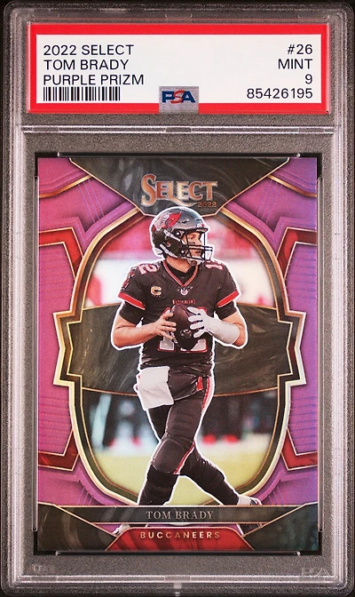 2022 Panini Select 26 Tom Brady PSA 9