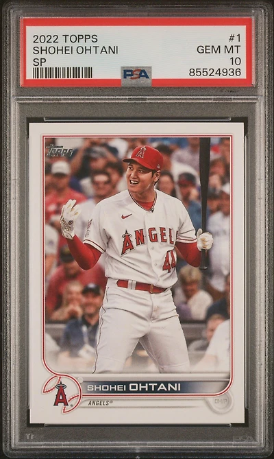 2022 Topps 1 Shohei Ohtani Sp PSA 10