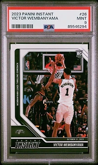 2023 Panini Instant 26 Victor Wembanyama PSA 9