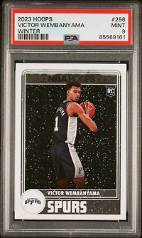 2023 Panini Nba Hoops 298 Victor Wembanyama Winter PSA