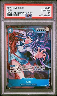 2023 One Piece Op05-awakening Of The New Era 043 Ulti Alternate Art PSA 10