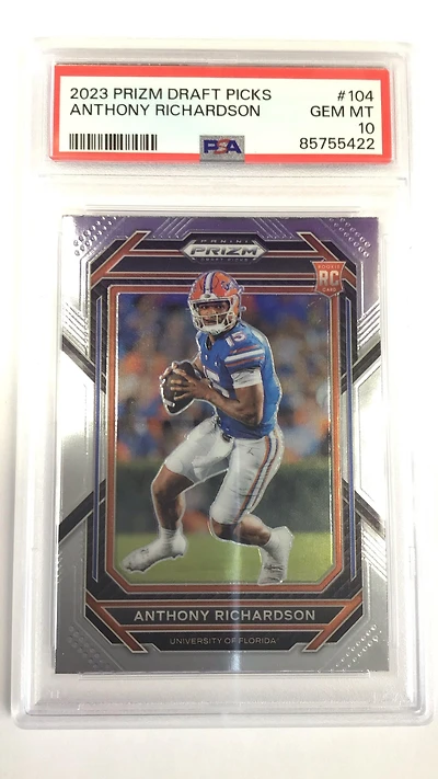 2023 Panini Prizm Draft Picks 104 Anthony Richardson PSA 10