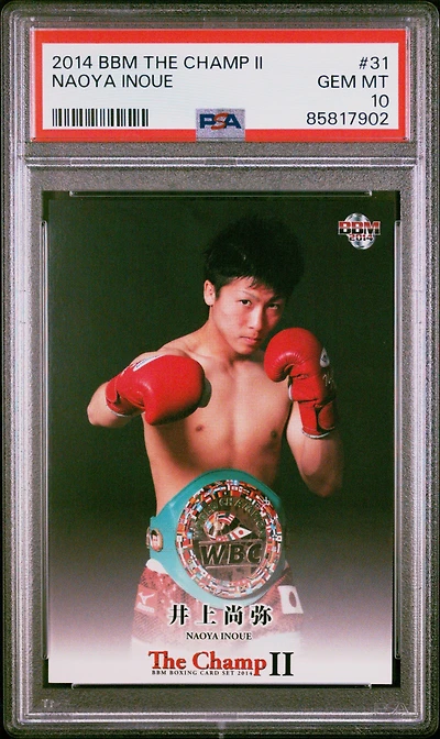 2014 Bbm The Champ Ii 31 Naoya Inoue PSA 10