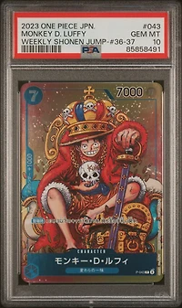 2023 One Piece Japanese Promos 043 Monkey D. Luffy PSA 10
