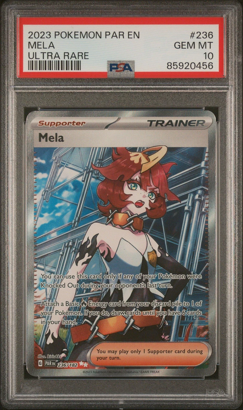 2023 Pokemon Par En-paradox Rift 236 Mela PSA