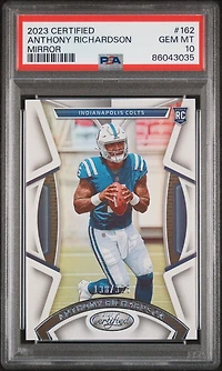 2023 Panini Certified 162 Anthony Richardson Mirror PSA 10