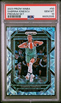 2023 Panini Prizm Wnba 50 Sabrina Ionescu PSA 10