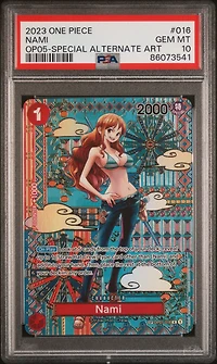2023 One Piece Awakening Of The New Era 016 Nami PSA 10