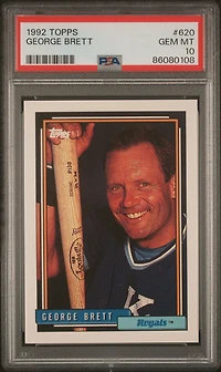 1992 Topps 620 George Brett PSA 10