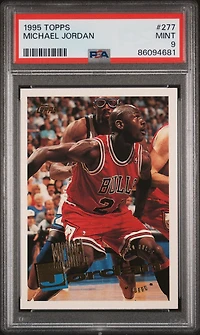 1995 Topps 277 Michael Jordan PSA