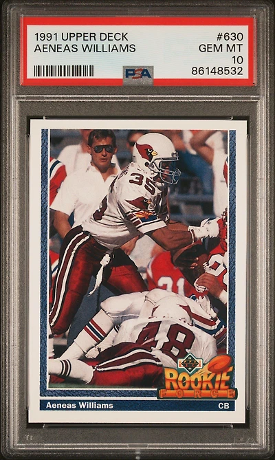 1991 Upper Deck 630 Aeneas Williams PSA 10
