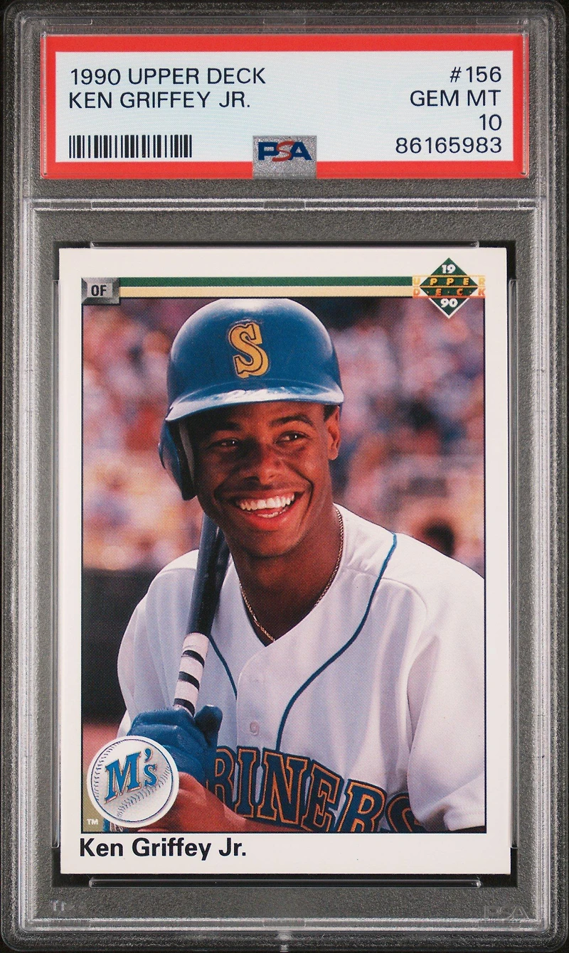 1990 Upper Deck 156 Ken Griffey Jr. PSA 10