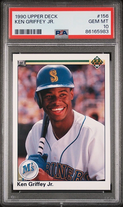 1990 Upper Deck 156 Ken Griffey Jr. PSA 10