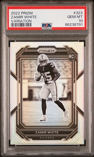 2022 Panini Prizm 323 Zamir White Variation PSA 10