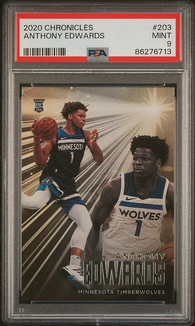 2020 Panini Chronicles Anthony Edwards PSA