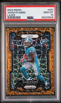 2023 Panini Prizm 331 Jahmyr Gibbs PSA 10