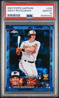 2023 Topps Chrome Sapphire 250 Adley Rutschman PSA 10