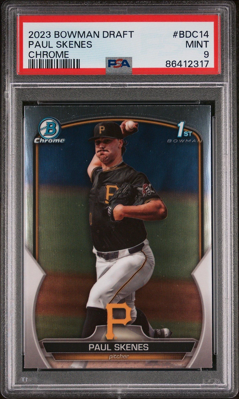 2023 Bowman Draft Bdc14 Paul Skenes PSA 9