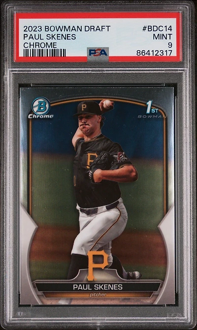 2023 Bowman Draft Bdc14 Paul Skenes PSA 9