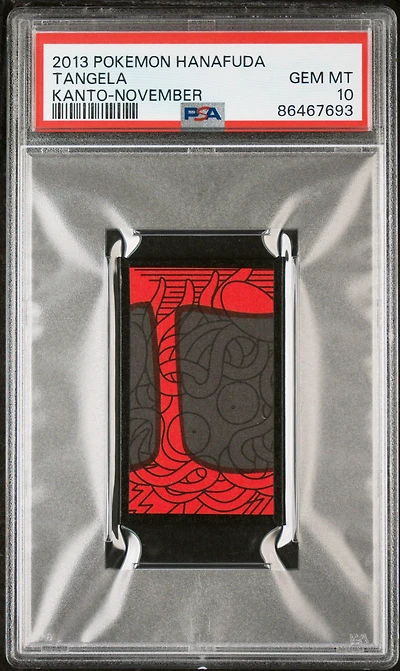 2013 Pokemon Hanafuda Kanto  Tangela November PSA 10