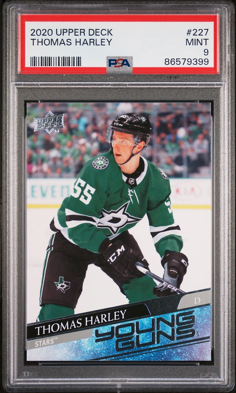 2020 Upper Deck 227 Thomas Harley PSA