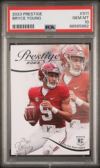 2023 Panini Prestige 311 Bryce Young PSA 10