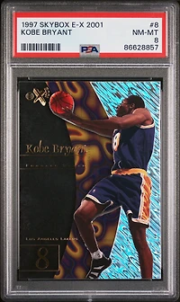 1997 Skybox E-x2001 8 Kobe Bryant PSA 8