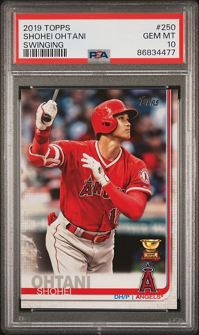 2019 Topps 250 Shohei Ohtani PSA 10