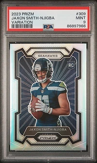 2023 Panini Prizm 309 Jaxon Smith-njigba Variation PSA