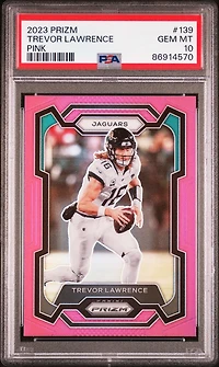 2023 Panini Prizm 139 Trevor Lawrence PSA 10