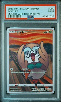 2018 Pokemon Japanese Sm Promo 290 Rowlet PSA 9