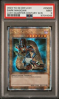 2023 Yu-gi-oh! Lc01-legendary Collection: 25th Anniversary Edition En005 Dark Magician Quarter Century Secret Rare PSA 9