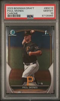 2023 Bowman Draft Bdc14 Paul Skenes Chrome PSA
