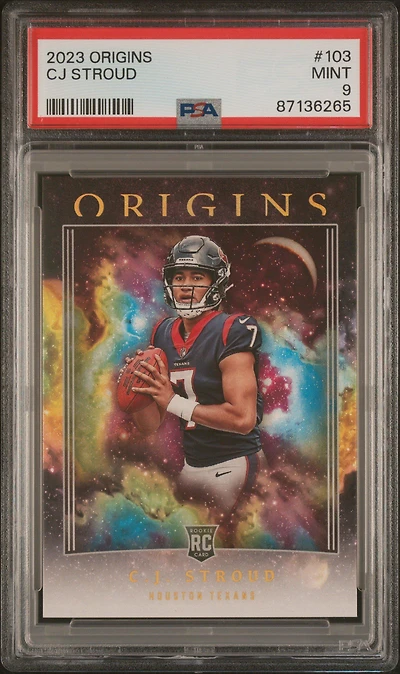 2023 Panini Origins 103 Cj Stroud PSA 9