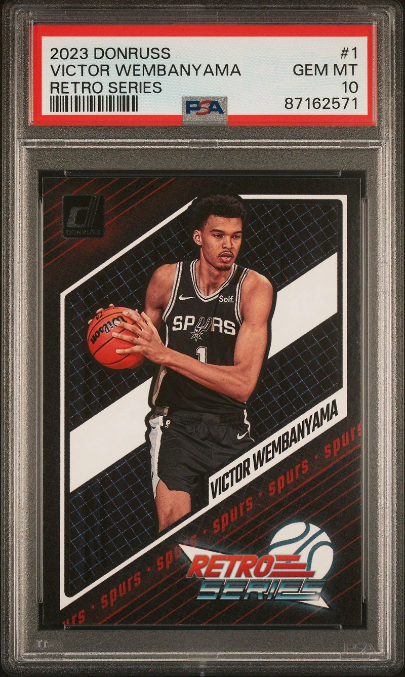 2023 Panini Donruss Retro Series 1 Victor Wembanyama PSA