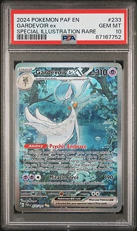 2024 Pokemon Paf En-paldean Fates 233 Gardevoir Ex Special Illustration Rare PSA